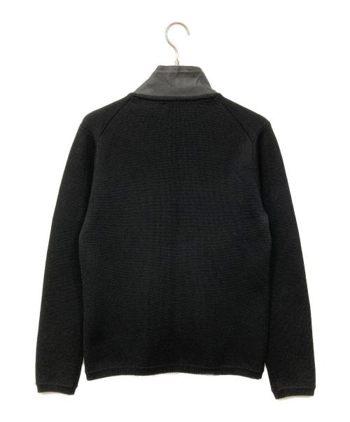 BURBERRY BLACK LABEL（バーバリーブラックレーベル）BURBERRY BLACK LABEL (バーバリーブラックレーベル) ニットジャケット ブラック サイズ:SIZE 3の古着・服飾アイテム