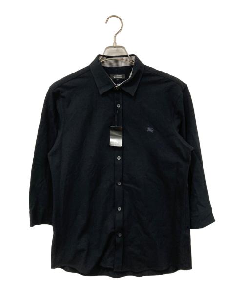 BURBERRY BLACK LABEL（バーバリーブラックレーベル）BURBERRY BLACK LABEL (バーバリーブラックレーベル) 長袖シャツ ブラック サイズ:SIZE 3 未使用品の古着・服飾アイテム