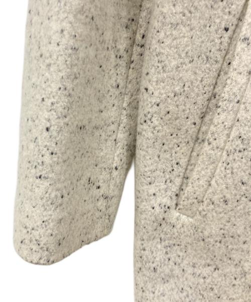 BALLSEY（ボールジィ）BALLSEY (ボールジィ) ダブルチェスターコート アイボリー×ブラック サイズ:SIZE 34の古着・服飾アイテム