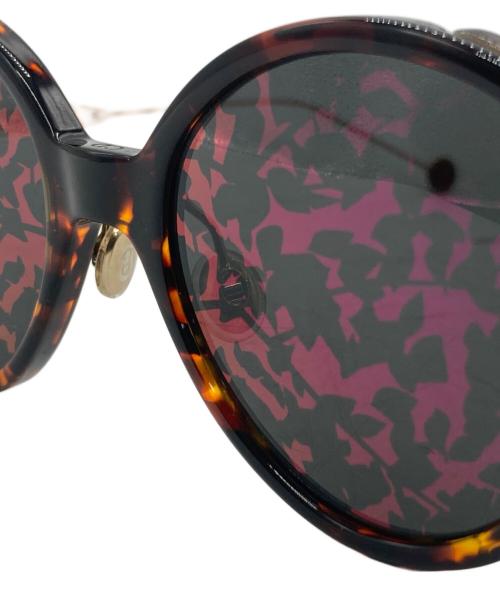 Christian Dior（クリスチャン ディオール）Christian Dior (クリスチャン ディオール) サングラス ブラウン×ゴールドカラーの古着・服飾アイテム