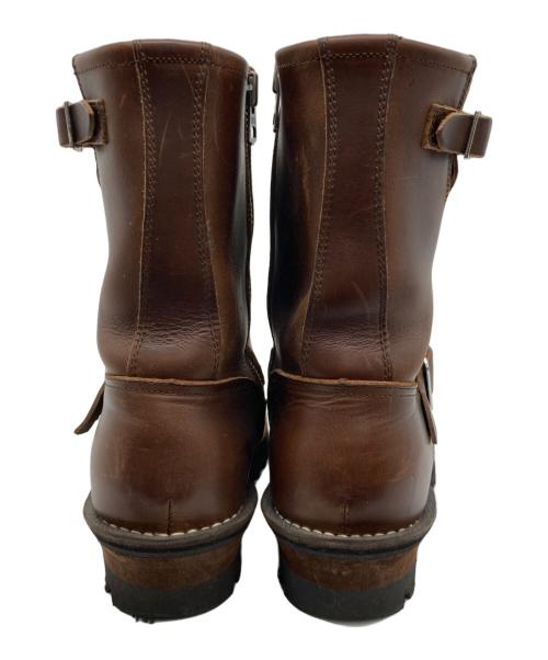 SLOW WEAR LION（スローウェアライオン）SLOW WEAR LION (スローウェアライオン) エンジニアブーツ ブラウン サイズ:SIZE 9Eの古着・服飾アイテム