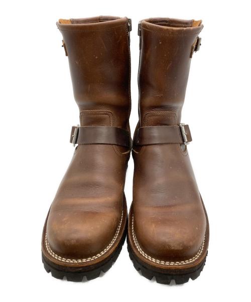 SLOW WEAR LION（スローウェアライオン）SLOW WEAR LION (スローウェアライオン) エンジニアブーツ ブラウン サイズ:SIZE 9Eの古着・服飾アイテム