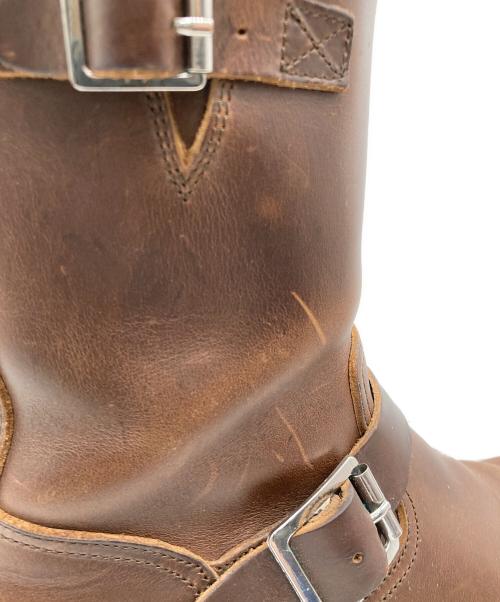 SLOW WEAR LION（スローウェアライオン）SLOW WEAR LION (スローウェアライオン) エンジニアブーツ ブラウン サイズ:SIZE 9Eの古着・服飾アイテム