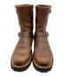 中古・古着 SLOW WEAR LION (スローウェアライオン) エンジニアブーツ ブラウン サイズ:SIZE 9E：8000円