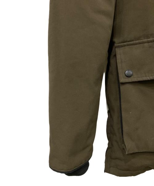 CANADA GOOSE（カナダグース）CANADA GOOSE (カナダグース) バンクロフトダウンジャケット カーキ×ブラック サイズ:Lサイズの古着・服飾アイテム