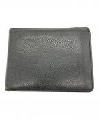 LOUIS VUITTONルイ ヴィトン）の古着「2つ折り財布」｜ブラック