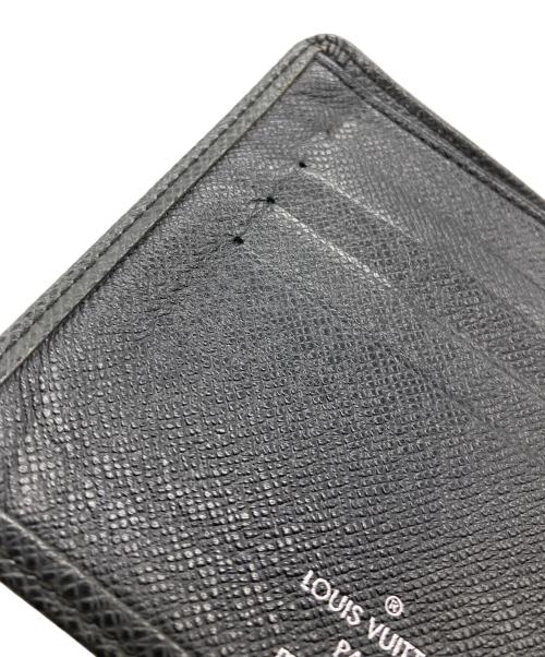 LOUIS VUITTON（ルイ ヴィトン）LOUIS VUITTON (ルイ ヴィトン) 2つ折り財布 ブラックの古着・服飾アイテム