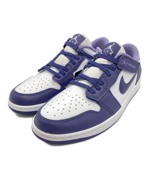 NIKE（ナイキ）NIKE (ナイキ) Air Jordan 1 Low FlyEase パープルホワイト サイズ:29cm 未使用品の古着・服飾アイテム