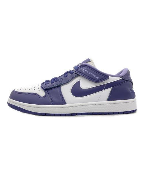NIKE（ナイキ）NIKE (ナイキ) Air Jordan 1 Low FlyEase パープルホワイト サイズ:29cm 未使用品の古着・服飾アイテム