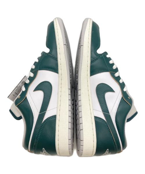 NIKE（ナイキ）NIKE (ナイキ) AIR JORDAN 1 LOW SE グリーン×ホワイト サイズ:29cm 未使用品の古着・服飾アイテム