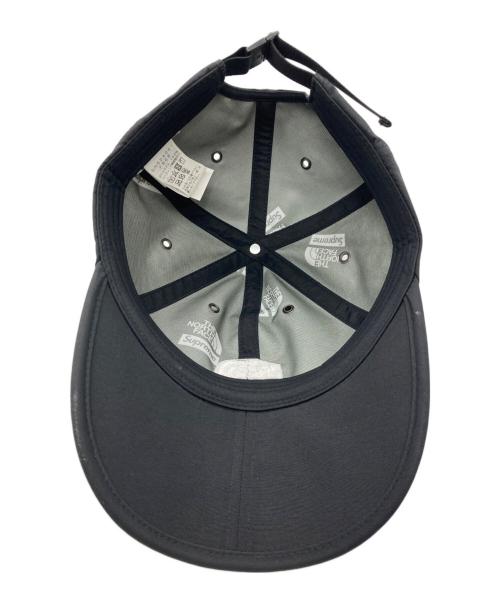 THE NORTH FACE（ザ ノース フェイス）THE NORTH FACE (ザ ノース フェイス) SUPREME (シュプリーム) スプリット6パネルキャップ ブラック×ホワイトの古着・服飾アイテム