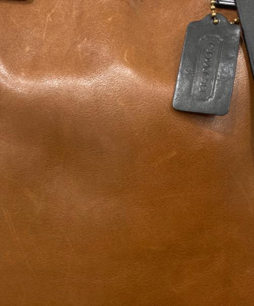 COACH（コーチ）COACH (コーチ) トートバッグ ブラウン×ブラックの古着・服飾アイテム