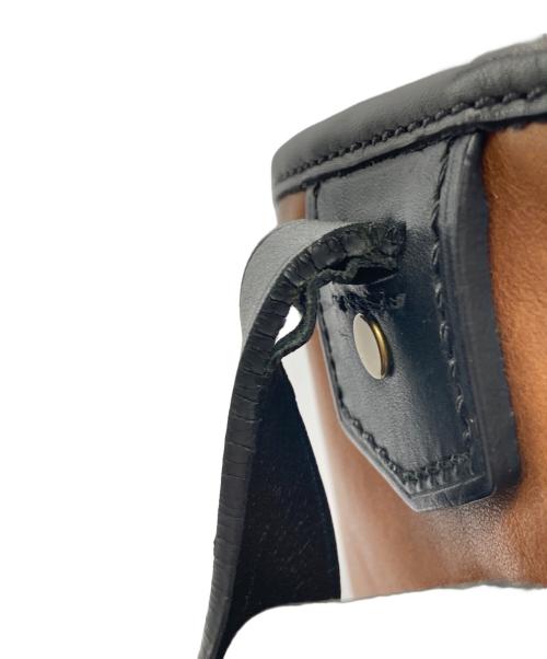 COACH（コーチ）COACH (コーチ) トートバッグ ブラウン×ブラックの古着・服飾アイテム