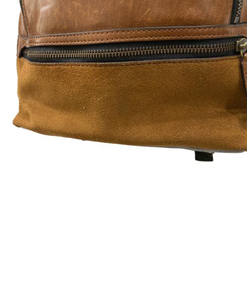 COACH（コーチ）COACH (コーチ) リュック ブラウン×ブラックの古着・服飾アイテム