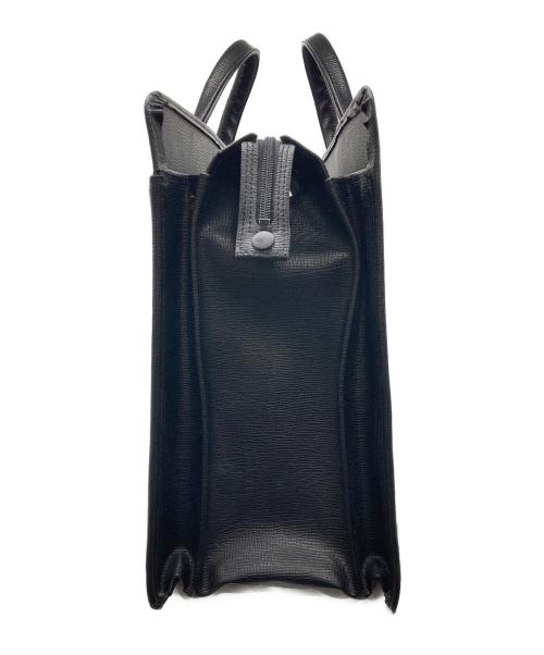 豊岡製鞄（トヨオカセイホウ）豊岡製鞄 (トヨオカセイホウ) ビジネスバッグ ブラック×ゴールドの古着・服飾アイテム