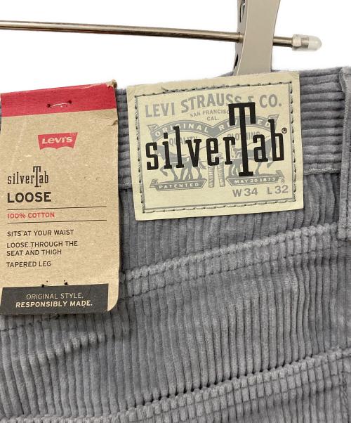 Levi’s SilverTab（リーバイス シルバータブ）Levi’s SilverTab (リーバイス シルバータブ) コーデュロイパンツ グレー サイズ:W34×L32 未使用品の古着・服飾アイテム