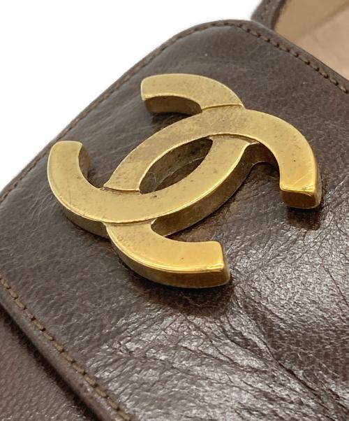 CHANEL（シャネル）CHANEL (シャネル) ヒールパンプス ブラウン サイズ:22.5cmの古着・服飾アイテム