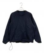 UNTRACEアントレース）の古着「フリーススウェット」｜ネイビー