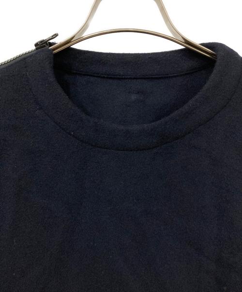 UNTRACE（アントレース）UNTRACE (アントレース) フリーススウェット ネイビーの古着・服飾アイテム