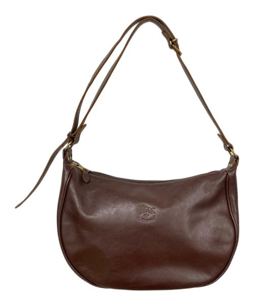 IL BISONTE（イル ビゾンテ）IL BISONTE (イル ビゾンテ) ショルダーバッグ ブラウンの古着・服飾アイテム