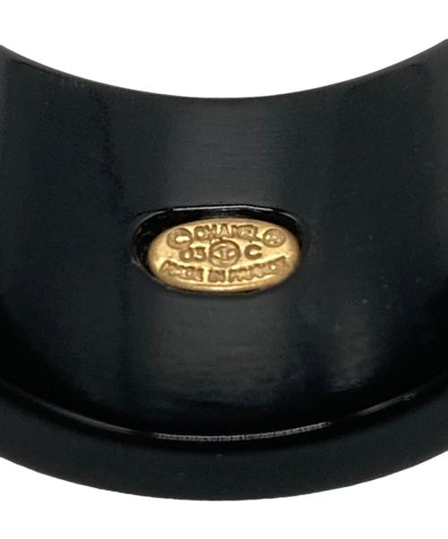 CHANEL（シャネル）CHANEL (シャネル) パール付リング ブラック サイズ:13号の古着・服飾アイテム