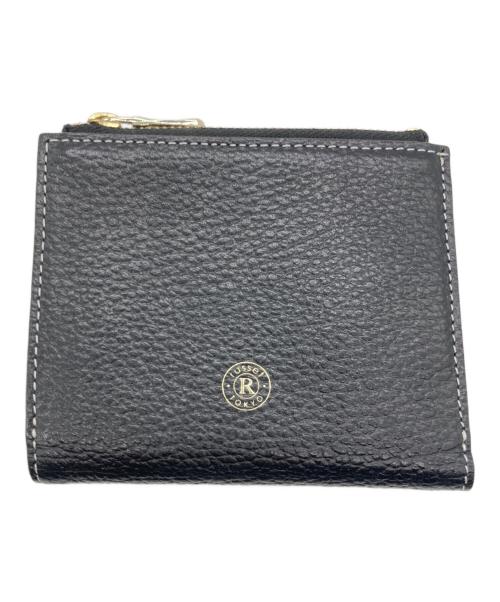 russet（ラシット）russet (ラシット) 2つ折り財布 ブラックの古着・服飾アイテム