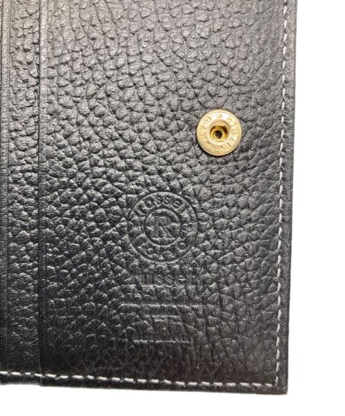russet（ラシット）russet (ラシット) 2つ折り財布 ブラックの古着・服飾アイテム