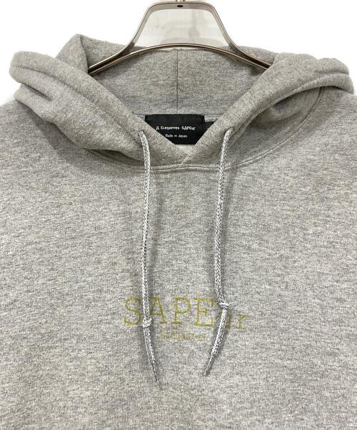 a elegantes sapeur（エレガンティス サプール）a elegantes sapeur (エレガンティス サプール) プルオーバーパーカー グレー サイズ:Lサイズの古着・服飾アイテム