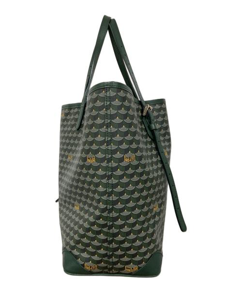 FAURE LE PAGE（フォーレルパージュ）FAURE LE PAGE (フォーレルパージュ) トートバッグ グリーン×イエローの古着・服飾アイテム