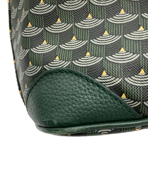 FAURE LE PAGE（フォーレルパージュ）FAURE LE PAGE (フォーレルパージュ) トートバッグ グリーン×イエローの古着・服飾アイテム