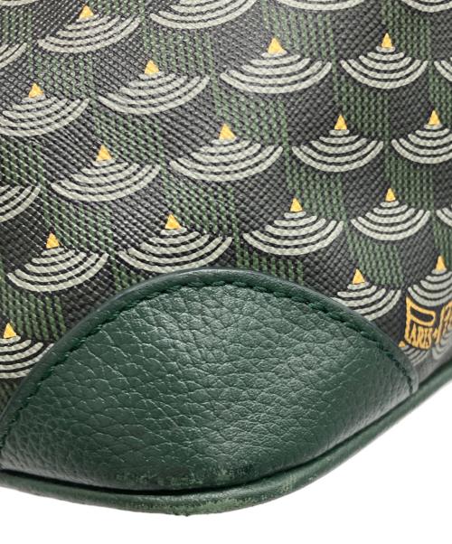 FAURE LE PAGE（フォーレルパージュ）FAURE LE PAGE (フォーレルパージュ) トートバッグ グリーン×イエローの古着・服飾アイテム