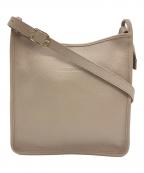 LONGCHAMPロンシャン）の古着「ショルダーバッグ」｜ベージュ