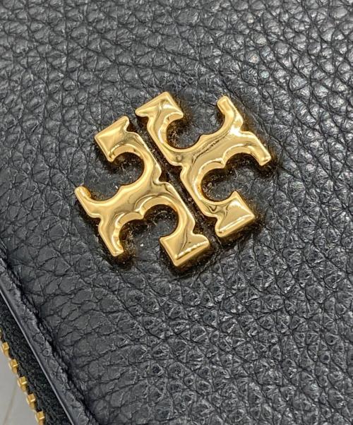 TORY BURCH（トリーバーチ）TORY BURCH (トリーバーチ) ショルダーバッグ ブラック×ゴールドの古着・服飾アイテム