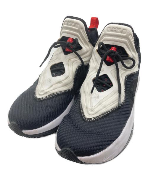 NIKE（ナイキ）NIKE (ナイキ) LeBron Soldier 14 ブラック×ホワイト サイズ:25.5の古着・服飾アイテム