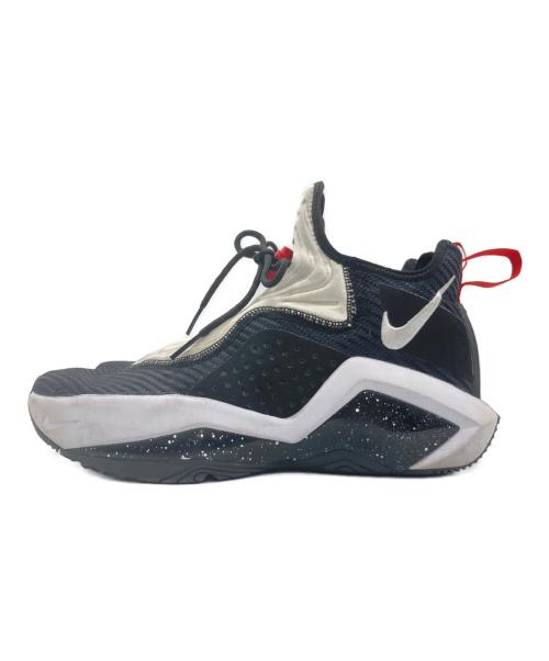 NIKE（ナイキ）NIKE (ナイキ) LeBron Soldier 14 ブラック×ホワイト サイズ:25.5の古着・服飾アイテム