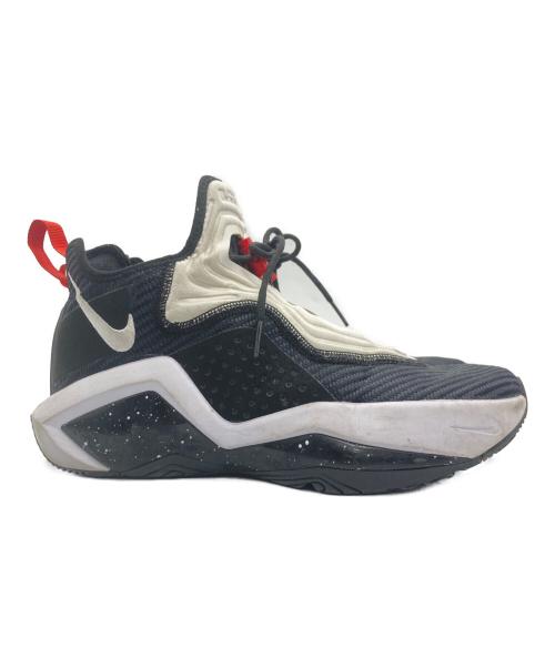 NIKE（ナイキ）NIKE (ナイキ) LeBron Soldier 14 ブラック×ホワイト サイズ:25.5の古着・服飾アイテム