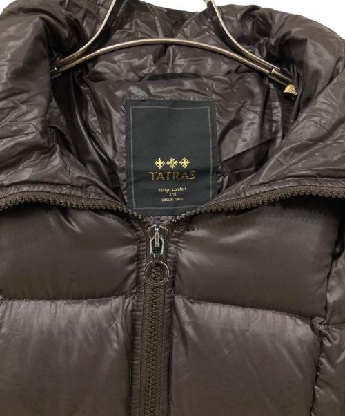 TATRAS（タトラス）TATRAS (タトラス) ダウンコート ブラウン サイズ:Mの古着・服飾アイテム