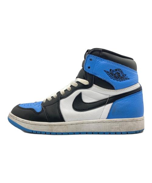 NIKE（ナイキ）NIKE (ナイキ) Air Jordan 1 High OG White Cement ブルー×ホワイト サイズ:28cmの古着・服飾アイテム