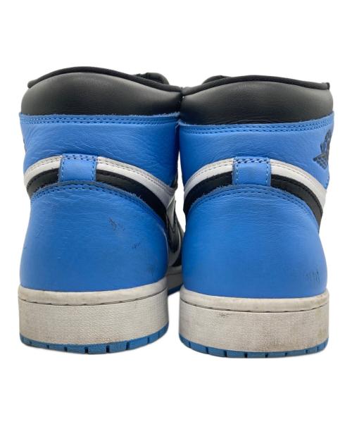 NIKE（ナイキ）NIKE (ナイキ) Air Jordan 1 High OG White Cement ブルー×ホワイト サイズ:28cmの古着・服飾アイテム