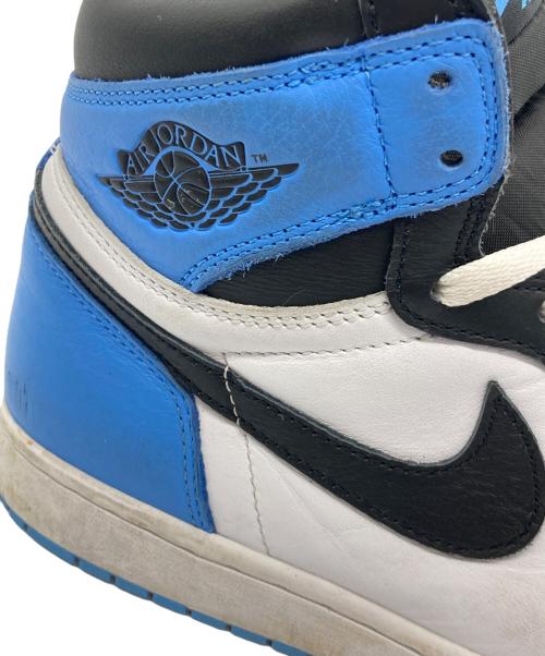NIKE（ナイキ）NIKE (ナイキ) Air Jordan 1 High OG White Cement ブルー×ホワイト サイズ:28cmの古着・服飾アイテム