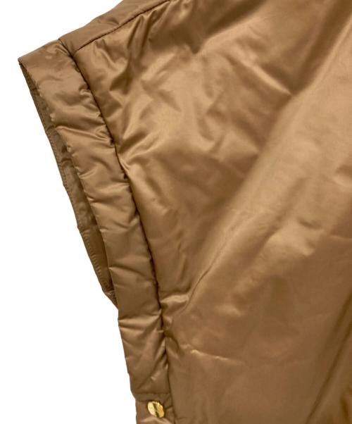 MaxMara（マックスマーラ）MaxMara (マックスマーラ) 中綿ケープ ブラウン サイズ:Mの古着・服飾アイテム