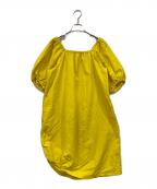 nagonstansナゴンスタンス）の古着「半袖ワンピース」｜イエロー