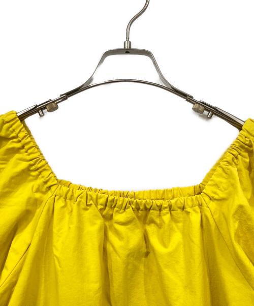 nagonstans（ナゴンスタンス）nagonstans (ナゴンスタンス) 半袖ワンピース イエロー サイズ:SIZE 38の古着・服飾アイテム