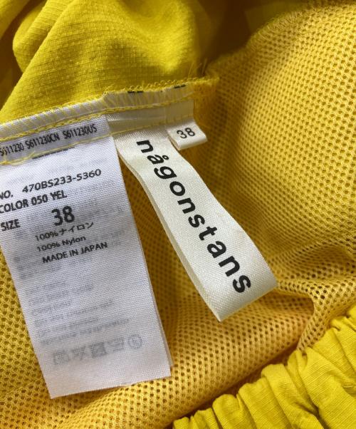 nagonstans（ナゴンスタンス）nagonstans (ナゴンスタンス) 半袖ワンピース イエロー サイズ:SIZE 38の古着・服飾アイテム