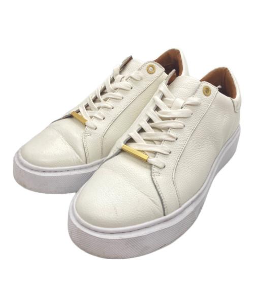 DEVICE1（デバイスワン）DEVICE1 (デバイスワン) ローカットスニーカー アイボリー サイズ:26.5cmの古着・服飾アイテム