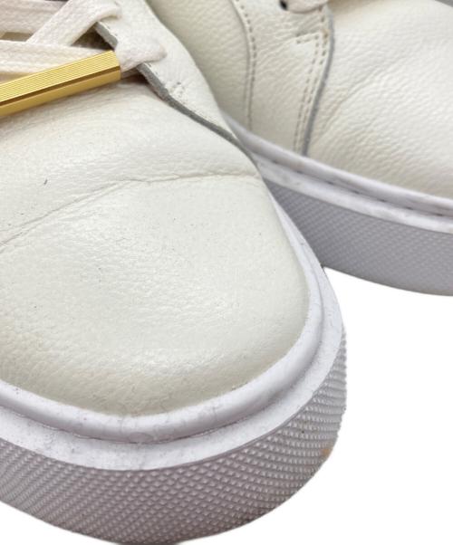 DEVICE1（デバイスワン）DEVICE1 (デバイスワン) ローカットスニーカー アイボリー サイズ:26.5cmの古着・服飾アイテム