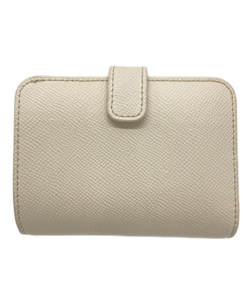 FURLA（フルラ）FURLA (フルラ) コンパクトウォレット ベージュの古着・服飾アイテム