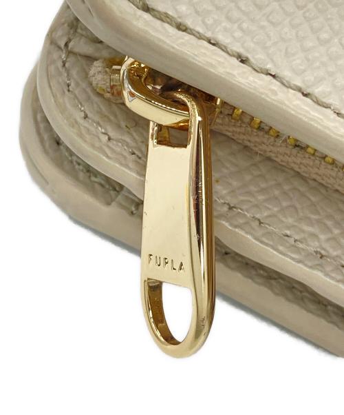 FURLA（フルラ）FURLA (フルラ) コンパクトウォレット ベージュの古着・服飾アイテム