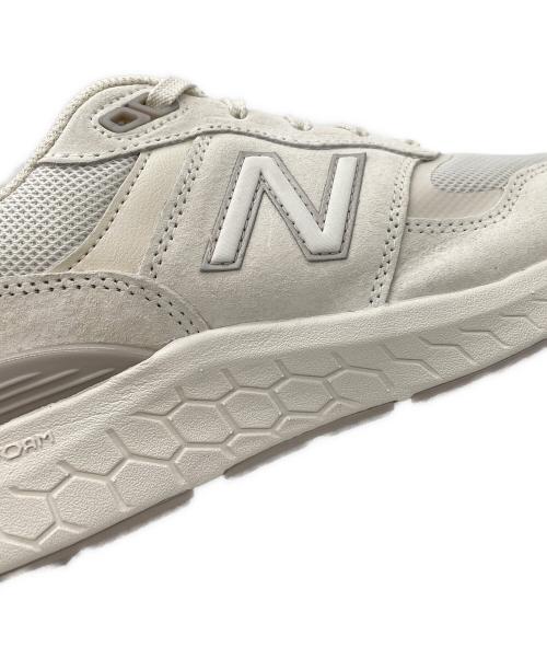 NEW BALANCE（ニューバランス）NEW BALANCE (ニューバランス) NEW BALANCE　スニーカー アイボリー サイズ:25cmの古着・服飾アイテム