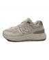 NEW BALANCE (ニューバランス) NEW BALANCE　スニーカー アイボリー サイズ:25cm：6000円
